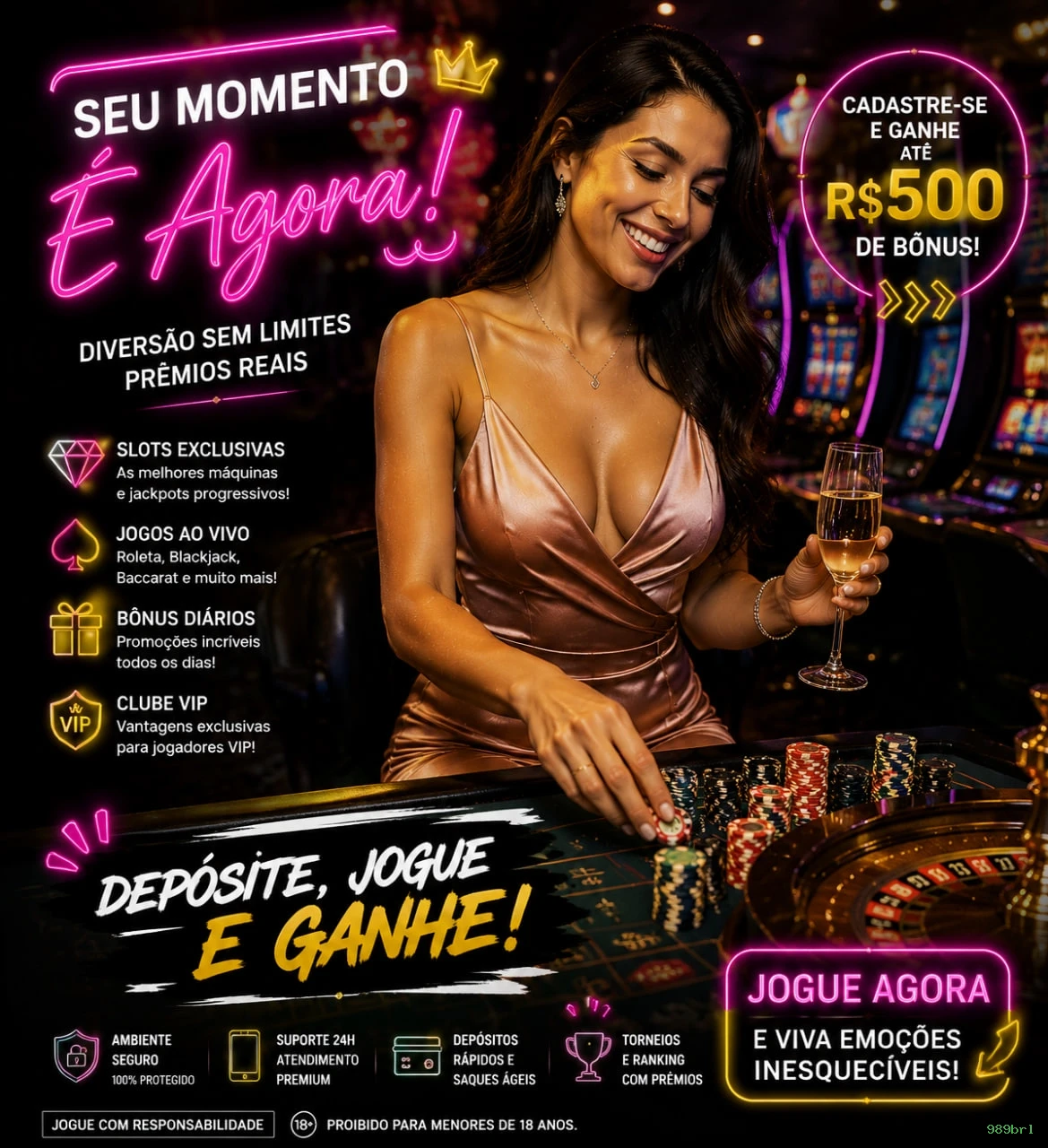 Apostas esportivas da 989brl com odds competitivas